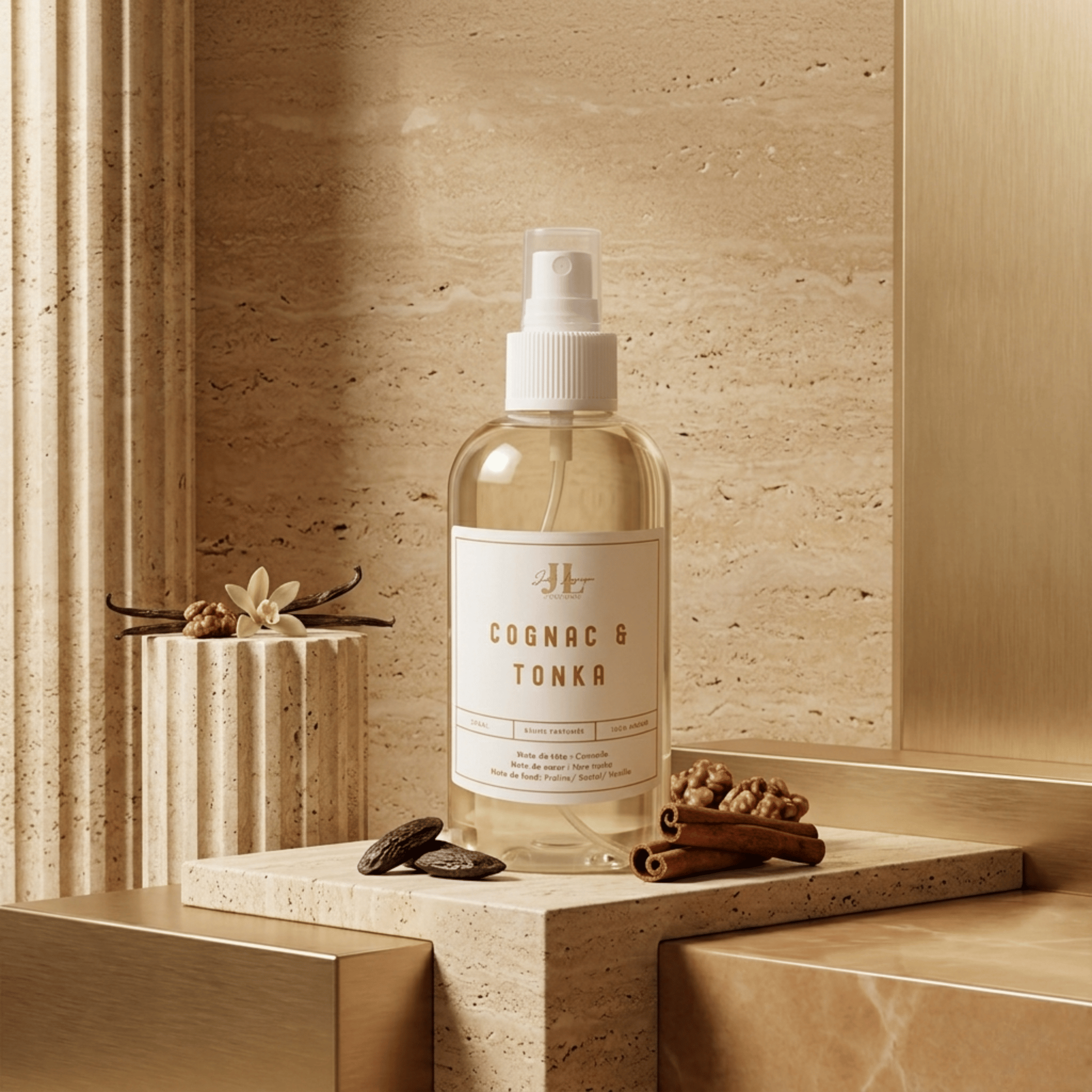 Brume parfumée ”Cognac & Tonka”