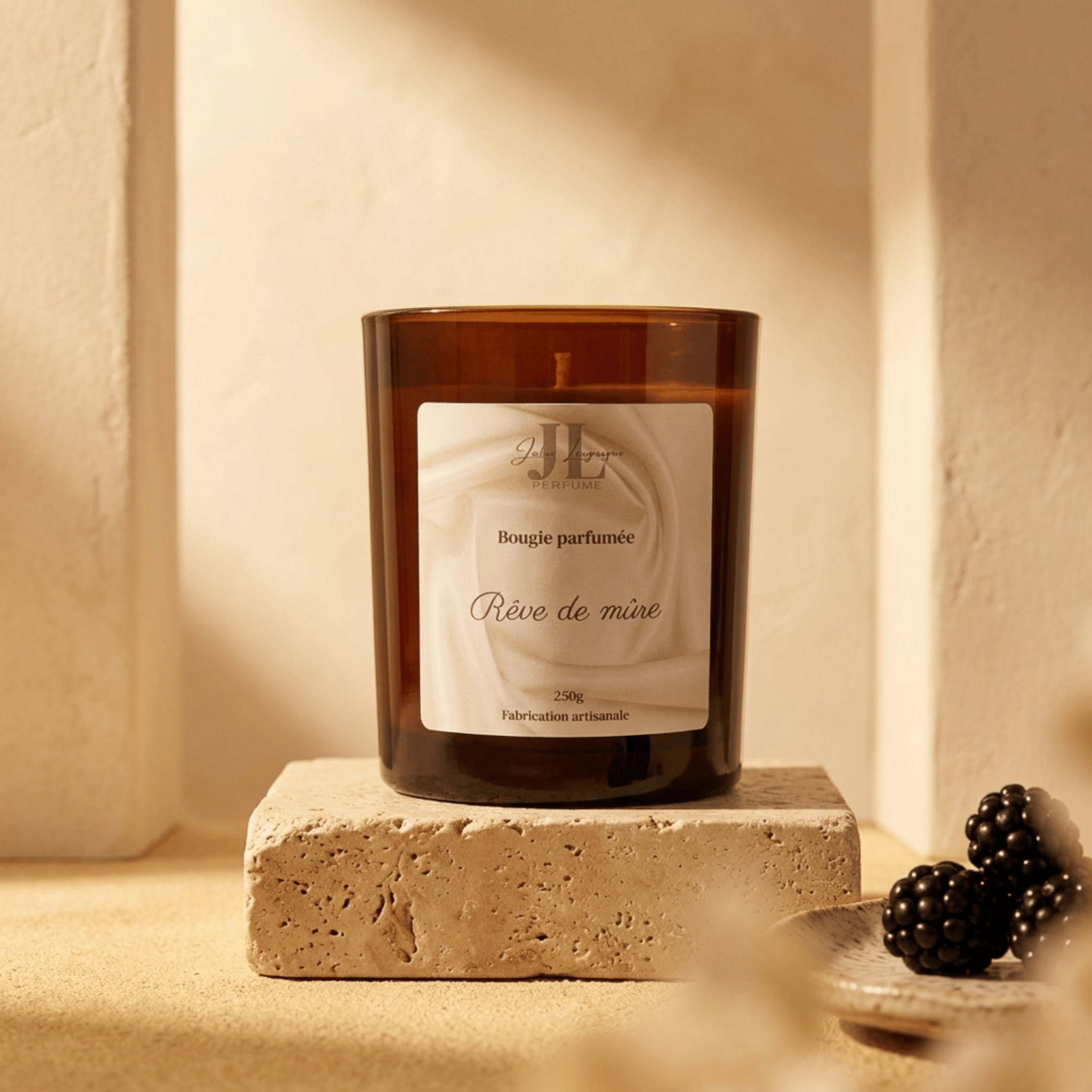 Bougie parfumée “Rêve de Mûre”