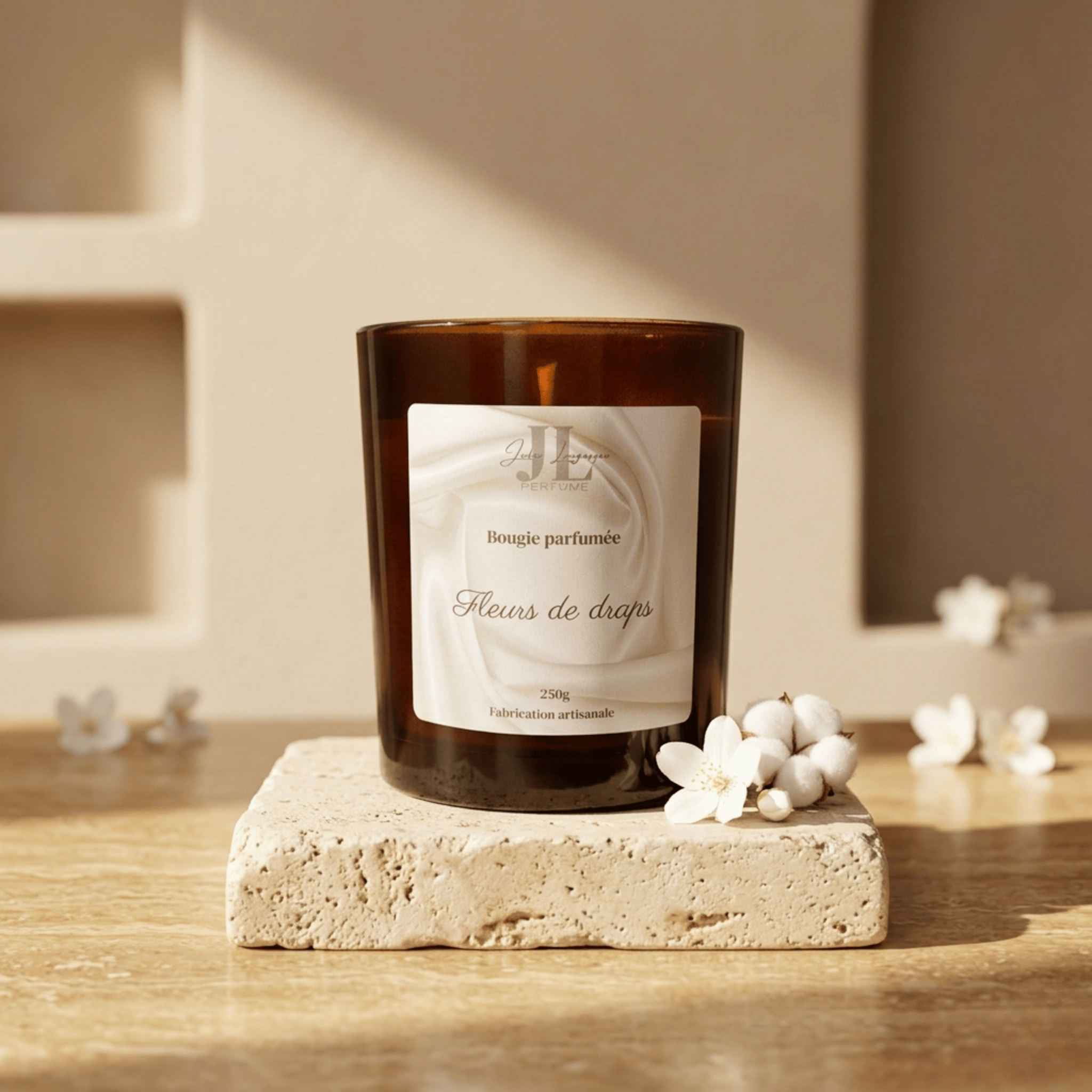 Bougie parfumée “Fleurs de Draps”