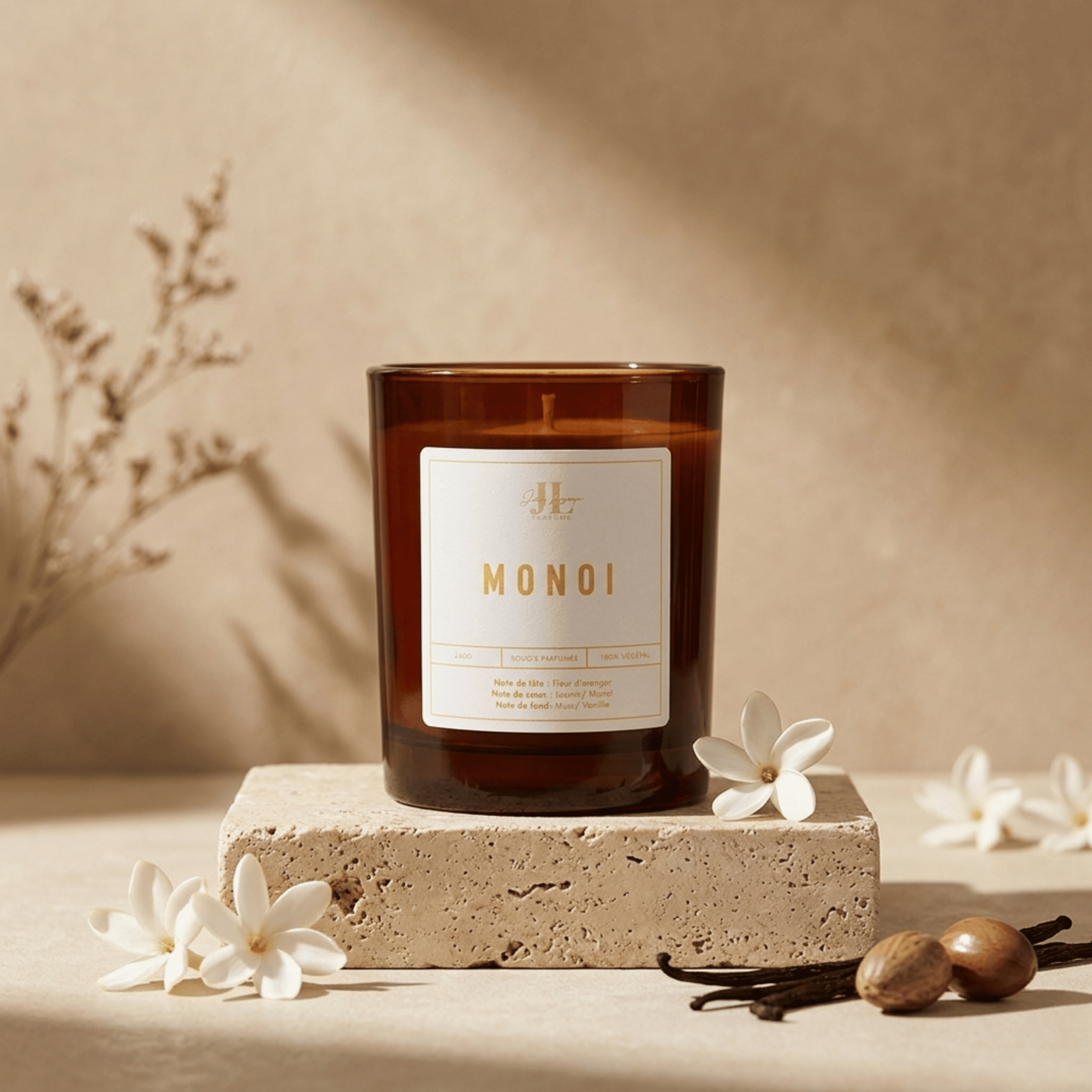 Bougie parfumée “Monoï”
