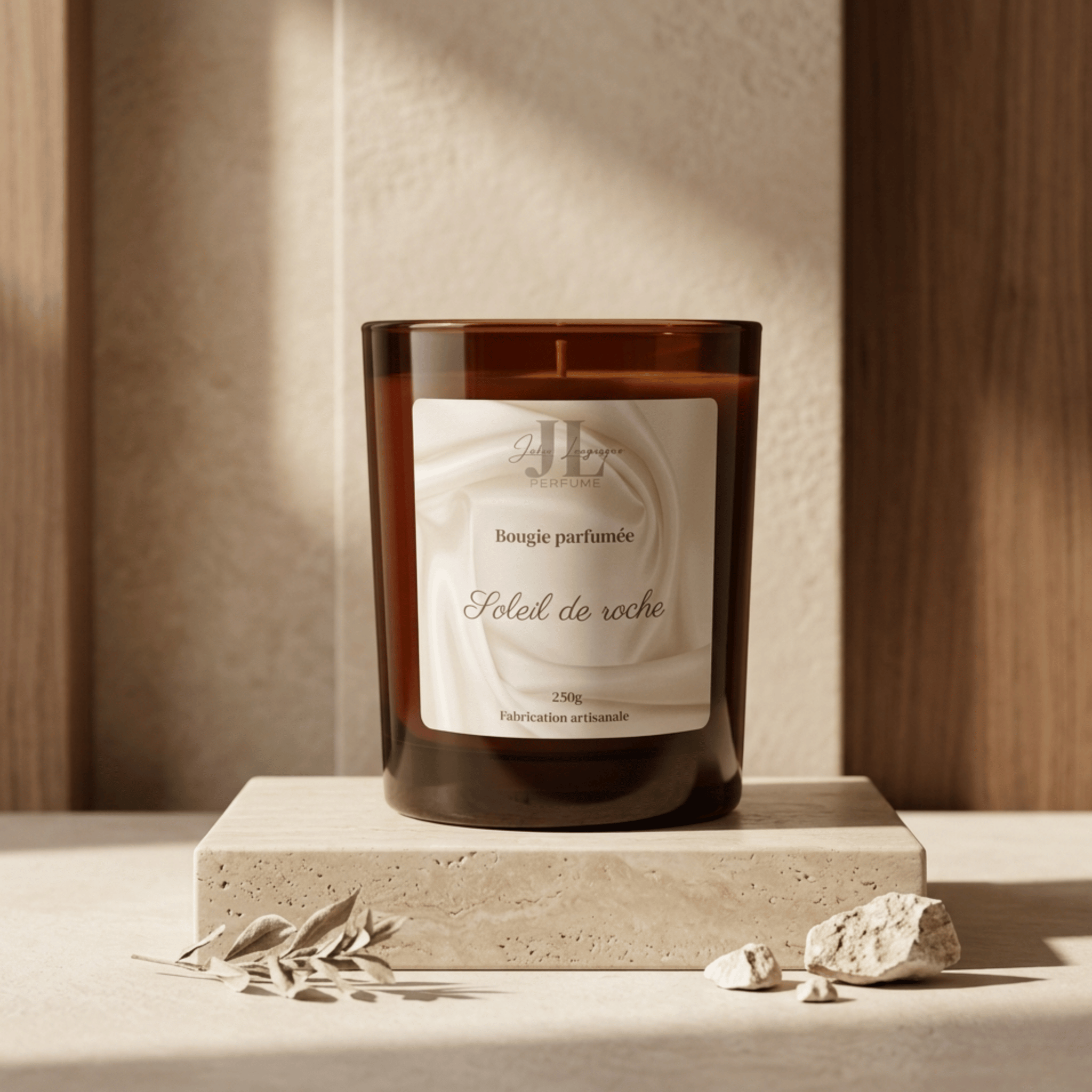 Bougie parfumée “Soleil de Roche”